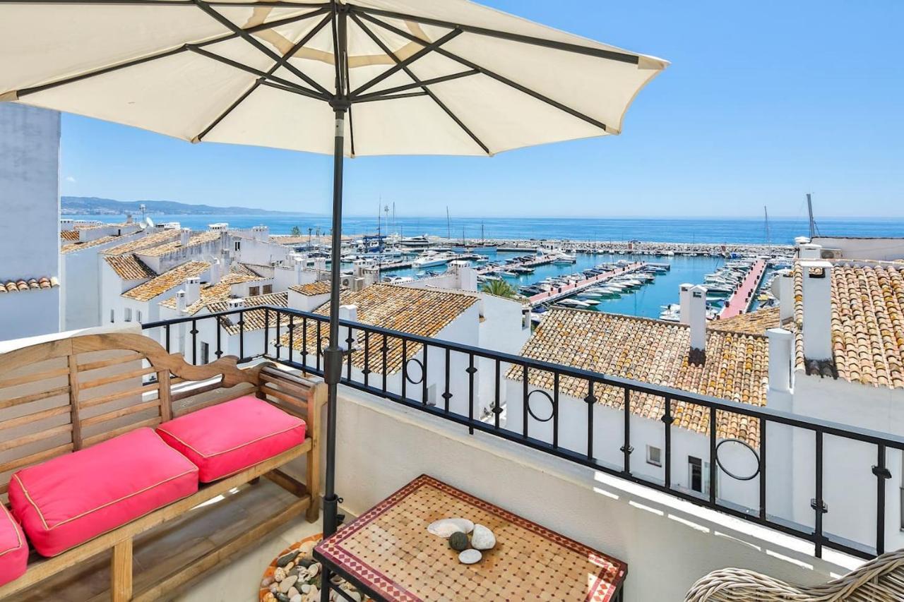 Puerto Banus Harbour View Apartment 马尔韦利亚 外观 照片